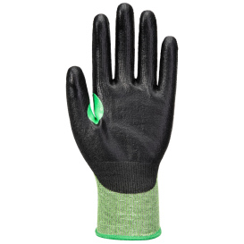 Portwest A638 CS Cut C18 PU Gloves - Gray/Black