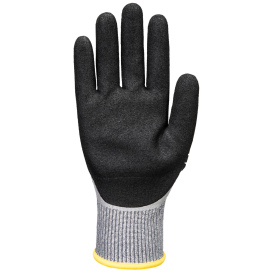 Portwest AP54 Waterproof Cut Nitrile Impact Gloves - Gray/Black