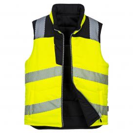 Portwest PW374 PW3 Hi-Vis Reversible Safety Vest - Yellow/Black
