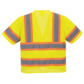 Portwest US383 Augusta Sleeved Hi-Vis Safety Vest - Yellow