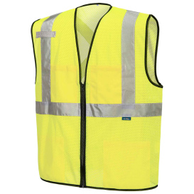 Portwest US397 Type R Class 3 Hi-Vis Tampa Mesh X-Back Safety Vest - Yellow/Lime