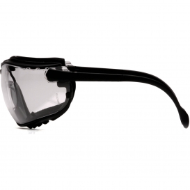 Pyramex GB1810ST V2G Safety Glasses/Goggles - Black Frame - Clear H2X ...