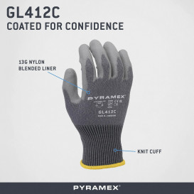Pyramex GL412C A4 Polyurethane Work Gloves