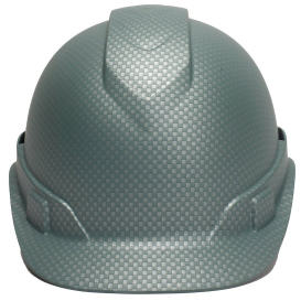 Pyramex HP44123 Ridgeline Cap Style Hard Hat - 4-Point Ratchet Suspension - Matte White Graphite
