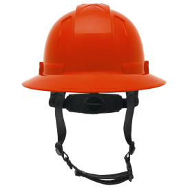 Pyramex HPT256120 Ridgeline T2 Full Brim Hard Hat - 6-Point Ratchet Suspension - Red