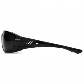 Pyramex SB10820DT Atrex Safety Glasses - Black Padded Foam Frame - Gray Mirror Anti-Fog Lens