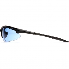 Pyramex SB4560D Avante Safety Glasses - Black Frame - Blue Lens