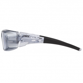 Pyramex SG9810R Emerge Plus Safety Glasses - Translucent Gray Frame - Clear Full Reader Lens