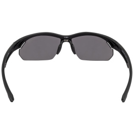 Crossfire 4823 BOLO Safety Glasses - Black Frame - Smoke/Gray Lens