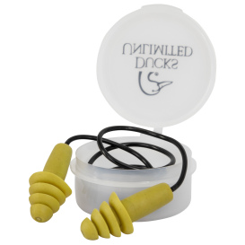Ducks Unlimited RPL-GN27-B2 Reusable 4-Flange Dielectric Earplug - NRR27dB
