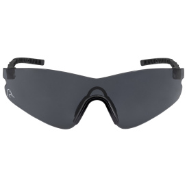 Ducks Unlimited Y1-1020C Youth Shooting Glasses - Black Frame - Smoke Lens