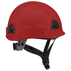 Radians RHC2 Dareware Type II Class E Safety Helmet - 4-Point Ratchet Suspension - Red