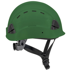 Radians RHC2V Dareware Type II Class C Vented Safety Helmet - 4-Point Ratchet Suspension - Green