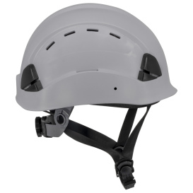 Radians RHC2V Dareware Type II Class C Vented Safety Helmet - 4-Point Ratchet Suspension - Light Gray