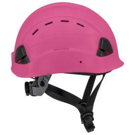 Radians RHC2V Dareware Type II Class C Vented Safety Helmet - 4-Point Ratchet Suspension - Pink