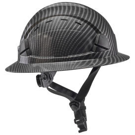 Radians RHF2V Dareware X Type II Class C Vented Full Brim Safety Helmets - Ratchet Suspension - Slate