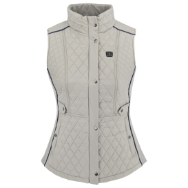 Radians RHG-V202 Women\'s Quilted Heated Vest - Gray
