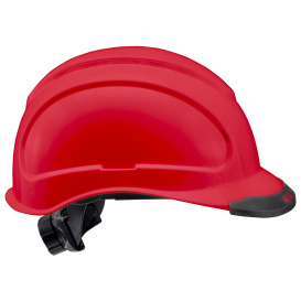 Radians RHH6 Hypeman Cap Style Hard Hat - Ratchet Suspension - Red