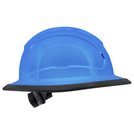 Radians RHJ6 The Judge Full Brim Hard Hat - Ratchet Suspension - Ocean Blue