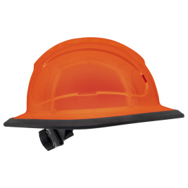 Radians RHJ6 The Judge Full Brim Hard Hat - Ratchet Suspension - Orange