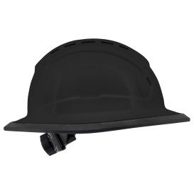 Radians RHJ6V The Judge Full Brim Hard Hat - Ratchet Suspension - Black