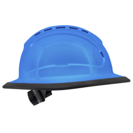 Radians RHJ6V The Judge Full Brim Hard Hat - Ratchet Suspension - Ocean Blue
