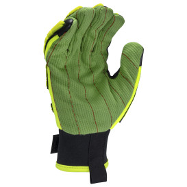 Radians RWG130 A2 Cotton Corded Palm Work Gloves - TPR Impact Protection
