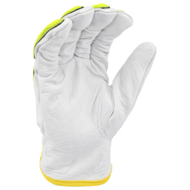 Radians RWG47 Cut Level A7 Buffalo Leather Driver Gloves - TPR Protection