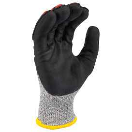 Radians RWG816 Cut Level A6 Nitrile Palm Work Gloves w/ TPR Overlays
