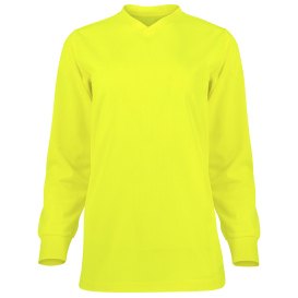 Radians ST21W-NPGS Non-ANSI Max-Dri Long Sleeve Safety Shirt - Yellow/Lime
