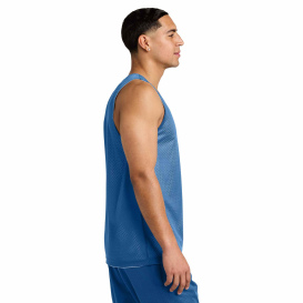 Sport-Tek ST5000 PosiCharge Reversible Mesh Tank - Carolina Blue/White