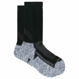 Carhartt CTSC4223 Force Midweight Crew Socks (3-Pack) - Black