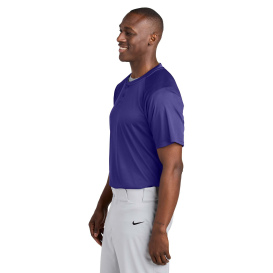 Sport-Tek ST359 PosiCharge Competitor 2-Button Henley - Purple