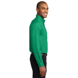 Port Authority S608ES Extended Size Long Sleeve Easy Care Shirt - Court Green