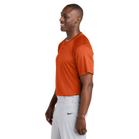 Sport-Tek ST359 PosiCharge Competitor 2-Button Henley - Deep Orange