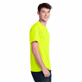 Port & Company PC01 Core Blend Recycled Tee - Safety Green