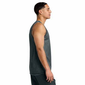 Sport-Tek ST5000 PosiCharge Reversible Mesh Tank - Iron Grey/White