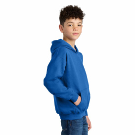 Gildan SF500B Youth Softstyle Midweight Fleece Hoodie - Royal
