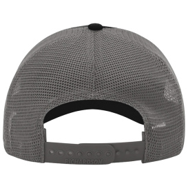 Richardson 111 Garment-Washed Trucker Cap - Black/Charcoal