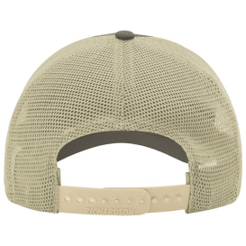 Richardson 111 Garment-Washed Trucker Cap - Driftwood/Khaki