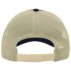 Richardson 111 Garment-Washed Trucker Cap - Navy/Khaki
