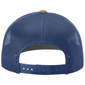 Richardson 112 Snapback Trucker Cap - Biscuit/True Blue