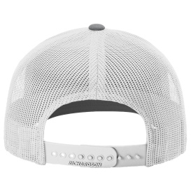 Richardson 112 Snapback Trucker Cap - Heather Grey/Light Grey