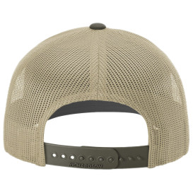 Richardson 112 Snapback Trucker Cap - Khaki/Khaki/Chocolate Chip