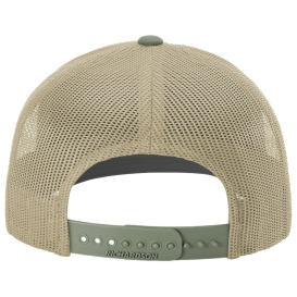 Richardson 112 Snapback Trucker Cap - Khaki/Khaki/Loden