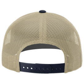 Richardson 112 Snapback Trucker Cap - Khaki/Khaki/Navy