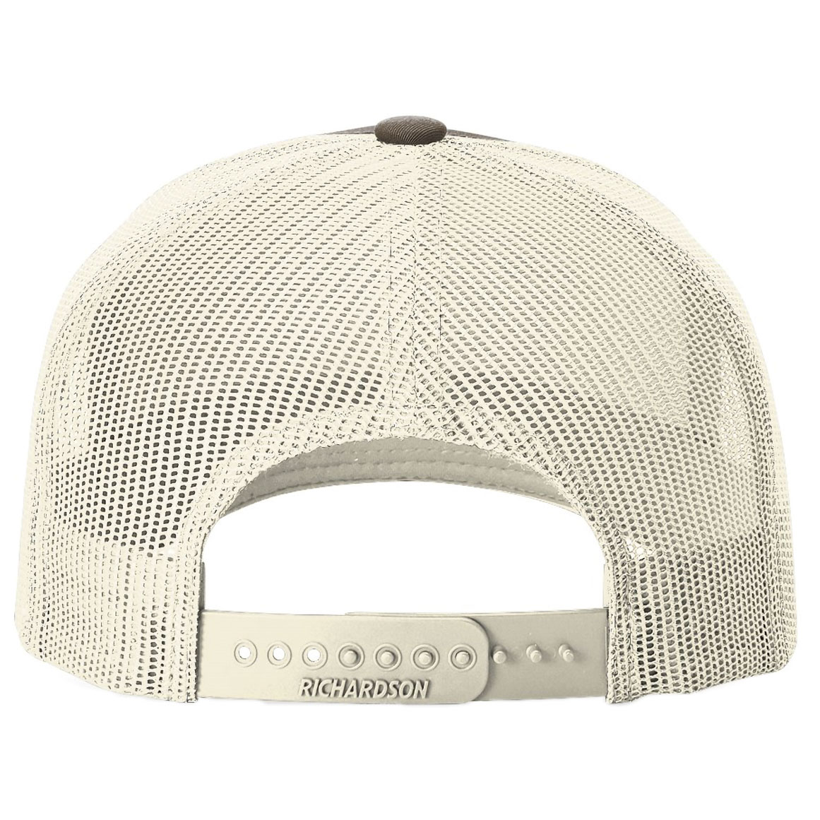 Richardson 112FP Five-Panel Trucker Cap - Chocolate Chip/Birch