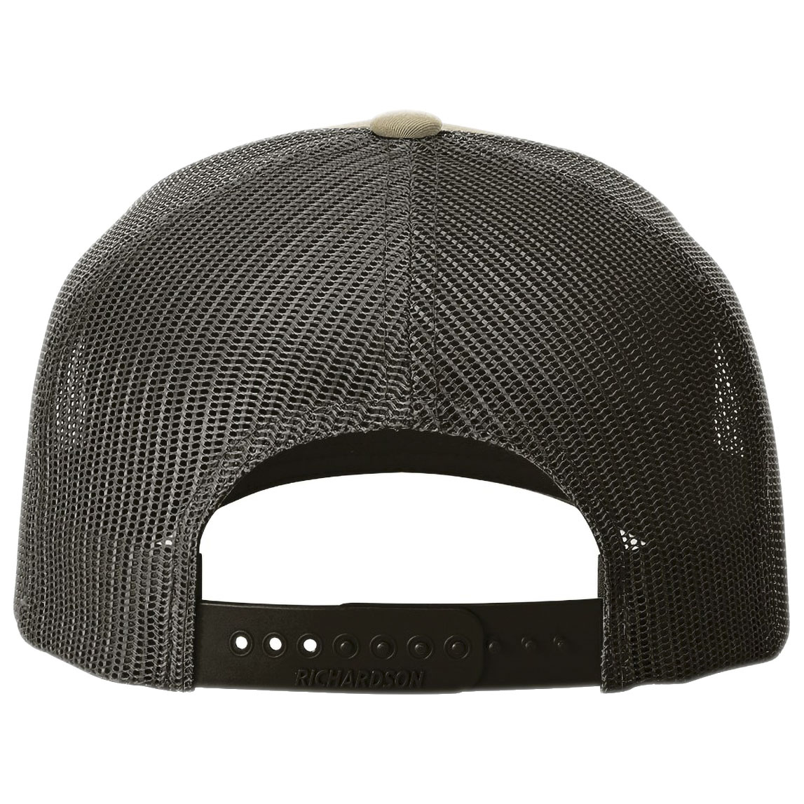 Richardson 112FP Snapback Trucker Cap - Khaki/Coffee