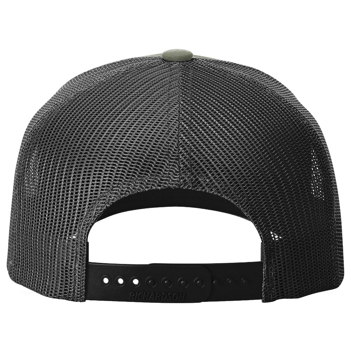 Richardson 112FP Five-Panel Trucker Cap - Loden/Black
