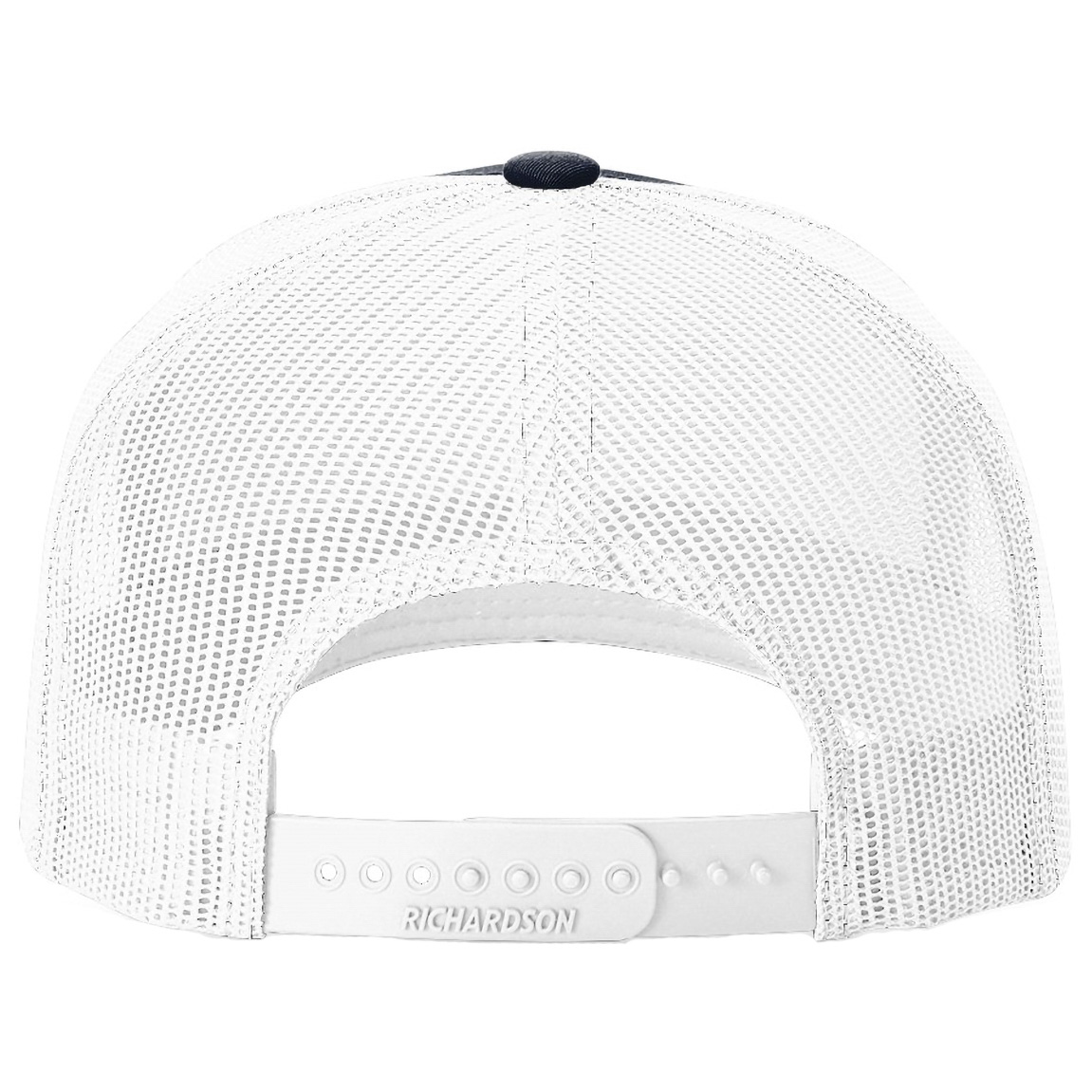 Richardson 112FP Snapback Trucker Cap - Navy/White